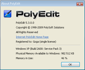 PolyEdit 5.3