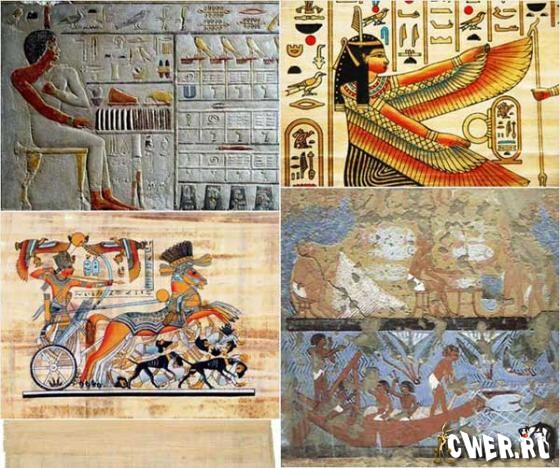 Egyptian Papyrus Wallpaper