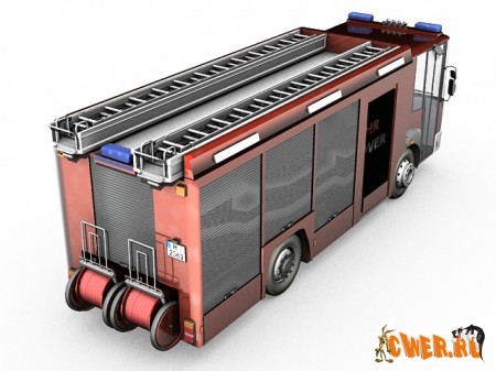 Mercedes Econic 3dsmax model