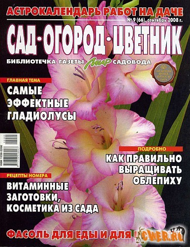 Сад-огород-цветник №9 (сентябрь 2008)
