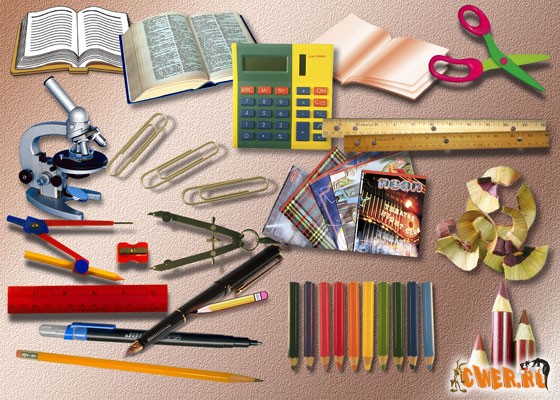 Дополнительные элементы к школьным фото