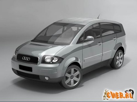 3D модель Audi A2