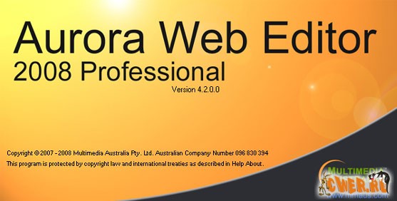 Aurora Web Editor 2008 Professional 4.2.0.0