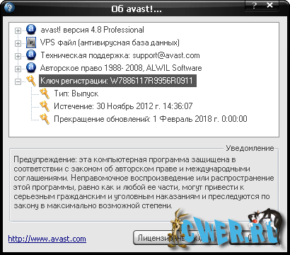 Avast! 4.8.1169 Professional Edition