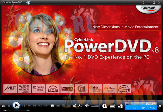 CyberLink PowerDVD 8.0