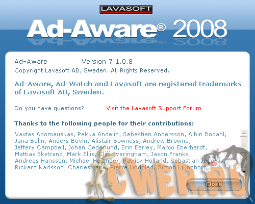 Lavasoft Ad-Aware 2008 Pro 7.1.0.8 Final