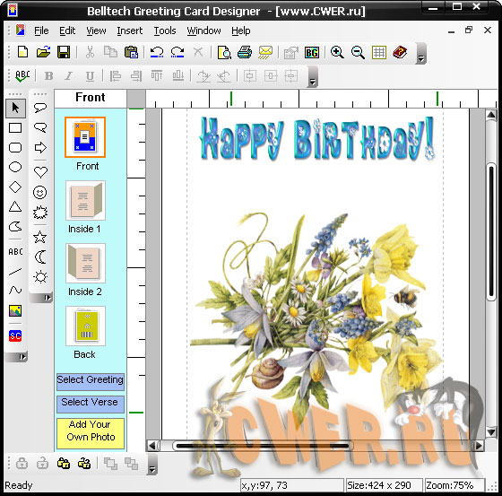 Belltech greeting card designer 5.4.0 free download