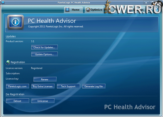 Paretologic PC Health Advisor 3.1.0.23