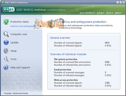 ESET NOD32 Antivirus Business Edition v3.0.566.0