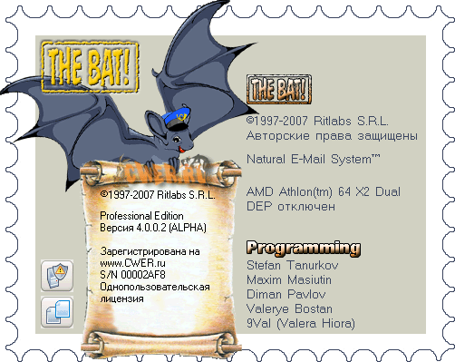 The Bat! v4.0.0.2 Alpha