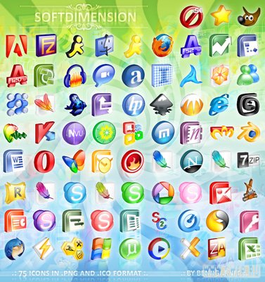 SoftDimension Icon Pack