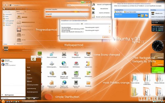 Vibuntu - тема для Vista