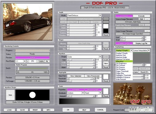 Depth Of Field Generator PRO v3.0.74