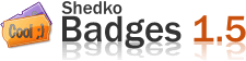 Shedko Badges 1.5