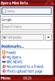 Opera Mini 4.0 beta 2