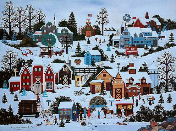 Картинки для пазлов - художник Jane Wooster Scott