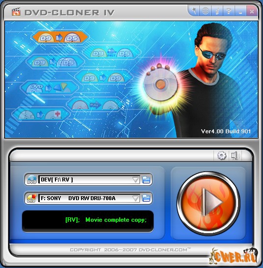 DVD-Cloner IV 4.60 Build 924