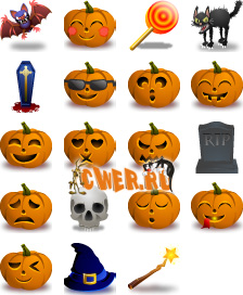 HalloWeen icons - эксклюзив