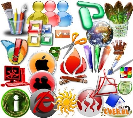 Пакет png иконок