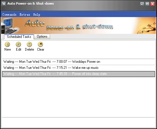 Auto Power-on & Shut-down 2.05