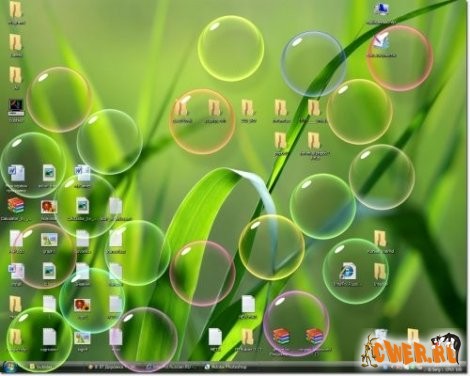 Bubbles Screensaver из Windows Vista