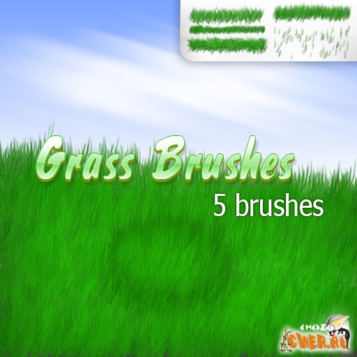 Grass brushes