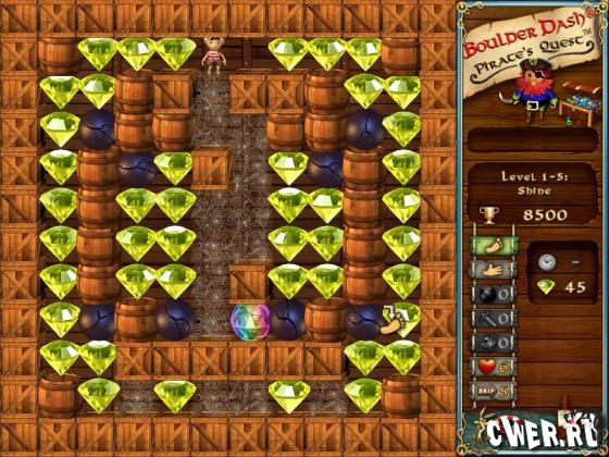 Boulder Dash: Pirate's Quest