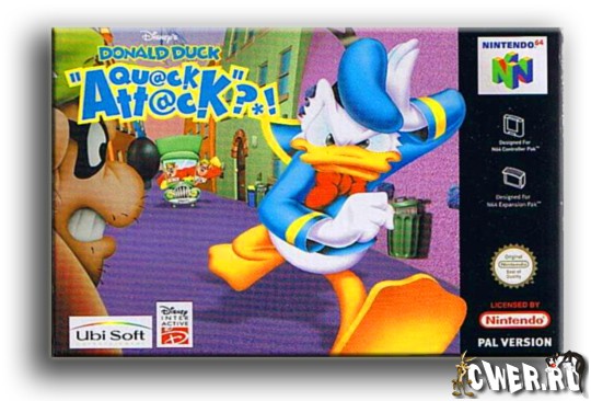 Donald Duck - Quack attack. Nintendo 64