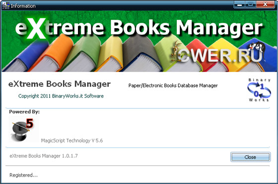 eXtreme Books Manager 1.0.1.7