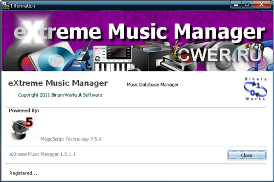 Extreme Music Manager 1.0.1.1
