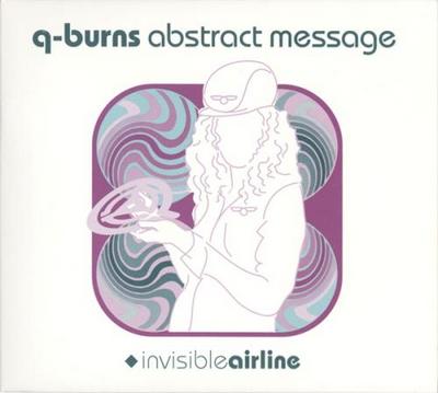 Q-Burns Abstract Message. Invisible Airline