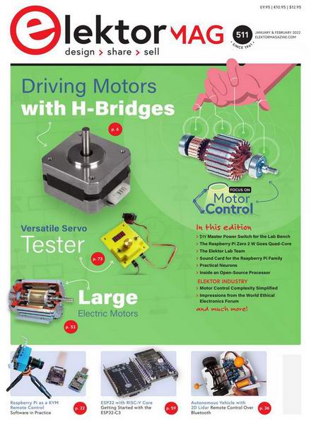 Elektor Mag Elektorlabs Elektor Electronics January-February №1 2022 №511