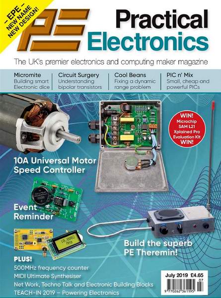 Everyday Practical Electronics №7 July июль 2019