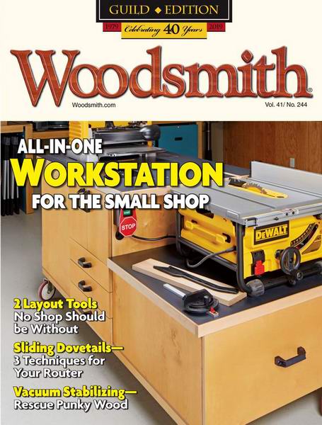 журнал Woodsmith №244 August-September август-сентябрь 2019