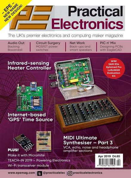 Everyday Practical Electronics №4 April апрель 2019