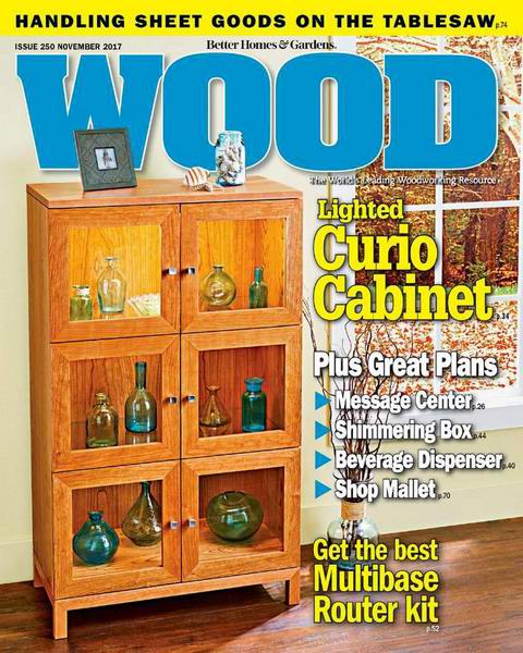 Wood Magazine №250 November ноябрь 2017
