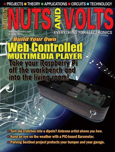 Nuts And Volts №8 аВгуст August 2015