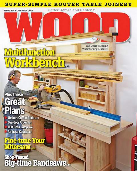 Wood Magazine №234 September сентябрь 2015