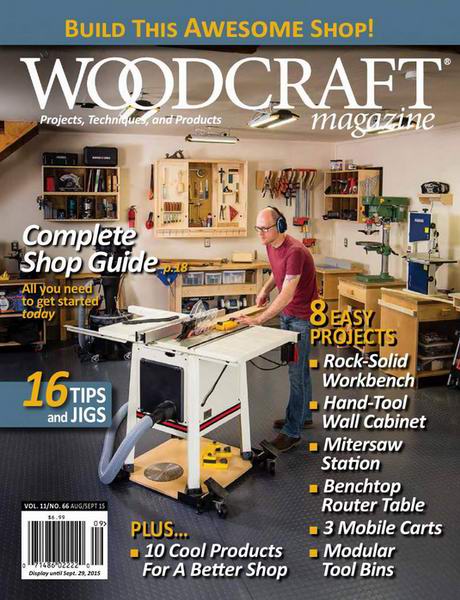 Woodcraft Magazine №66 August-September 2015 USA