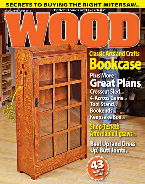 Wood Magazine №228 October октябрь 2014