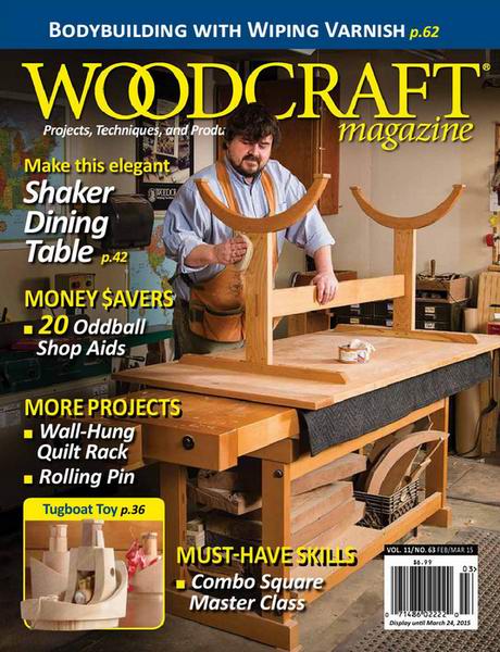 Woodcraft Magazine №63 February-March 2015 USA