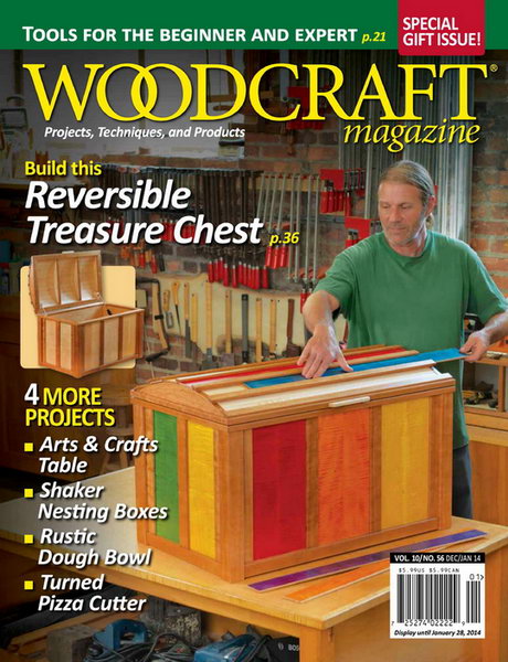 Woodcraft Magazine №56 December 2013 - January 2014 USA