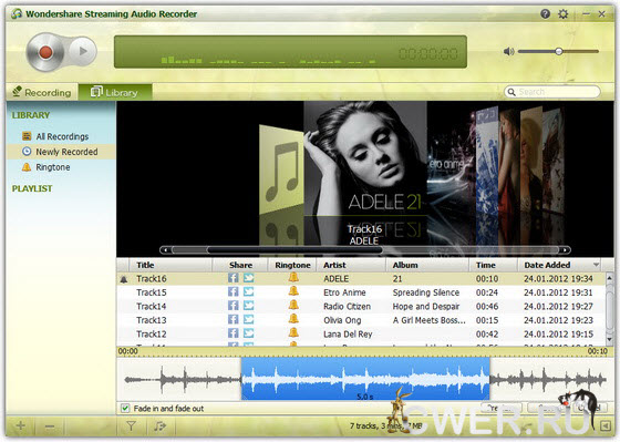 Wondershare Streaming Audio Recorder 2.0.2