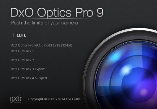 DxO Optics Pro 9.1.5 Build 1919 Elite