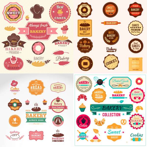 Sweetshop bakery badges (Cwer.ws)