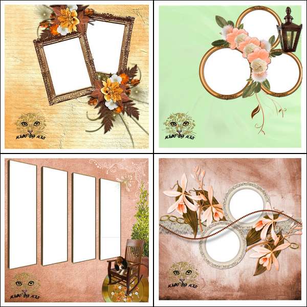 Vintage Digital Scrapbooking Kit (Cwer.ws)