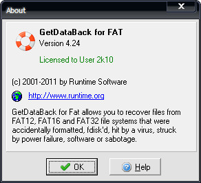 Runtime GetDataBack
