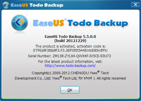 Todo Backup Advanced Server