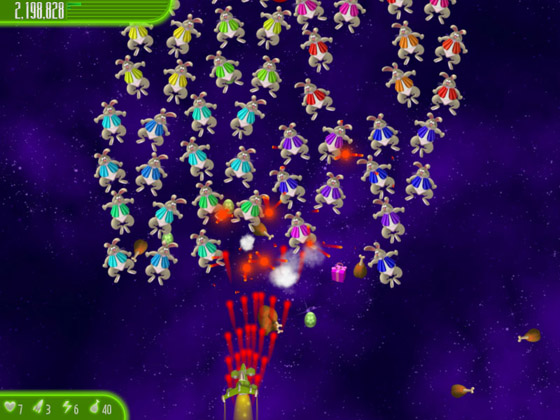 скриншот игры Вторжение кур IV. Полный омлет