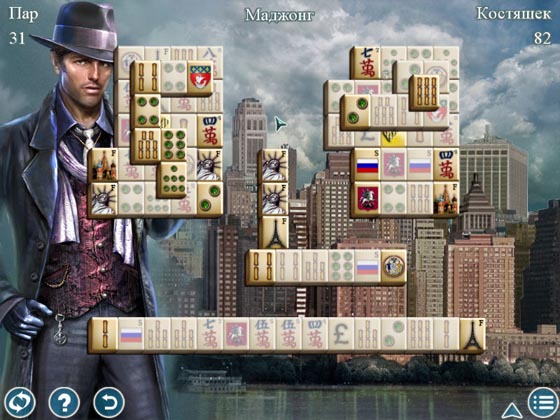 скриншот игры Величайшие города мира. Маджонг